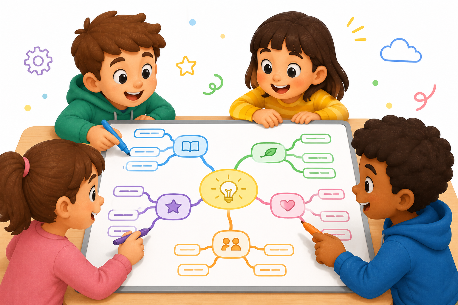 Crear esquemas y mapas de ideas automáticamente