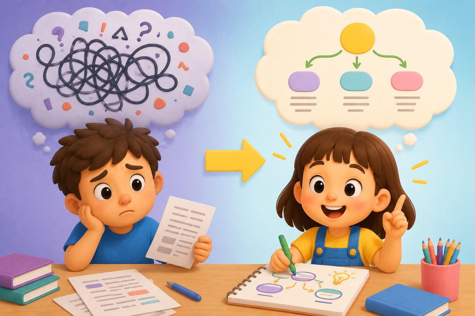 Transformar un texto difícil en una explicación sencilla